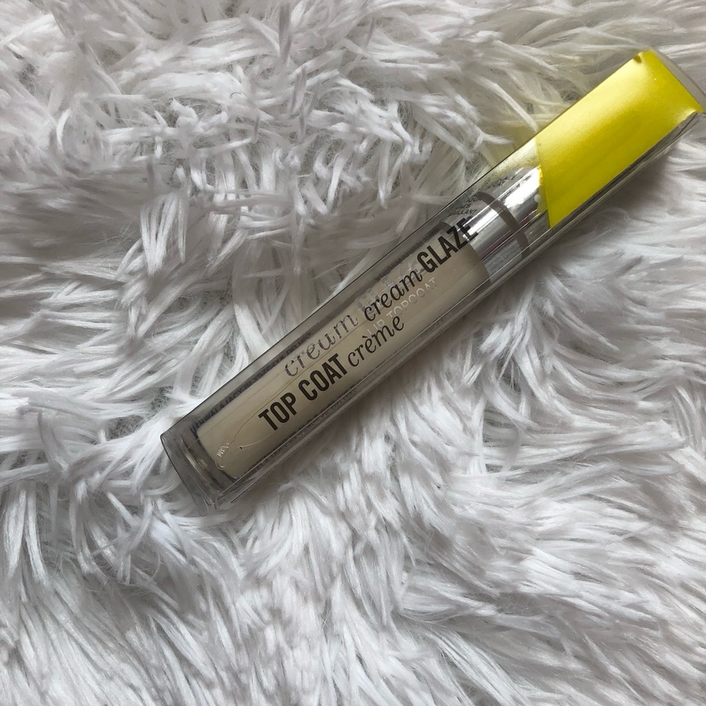 bareMinerals limited edition creme glaze top coat